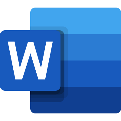 word logo 4 11 - Microsoft Word Logo