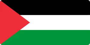 bandeira palestine flag 23 300x150 - Flag of Palestine
