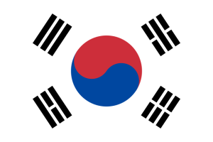 bandeira south korea flag 21 300x200 - Flag of South Korea